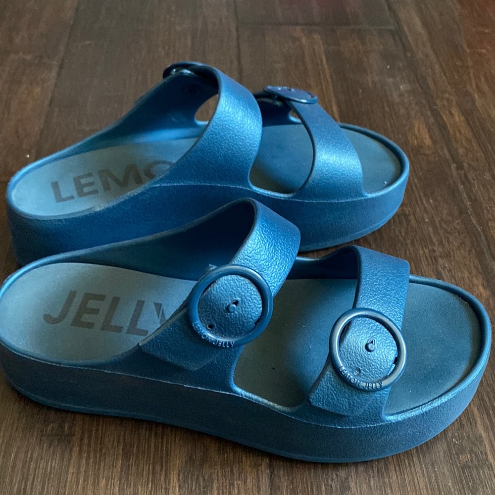 Lemon Jelly Blue sandals